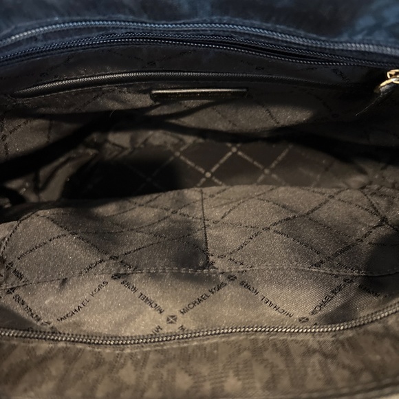 Michael Kors Nylon Leather Kempton Tote Shoulder Handbag - Picture 8 of 8